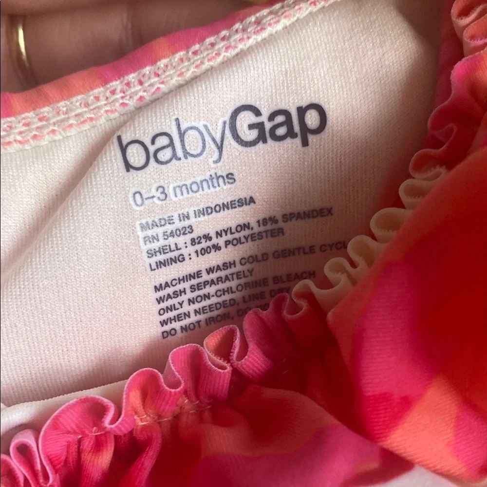 Gap and Cat & Jack Colorful Baby Swimsuits Bathing Suits Bundle